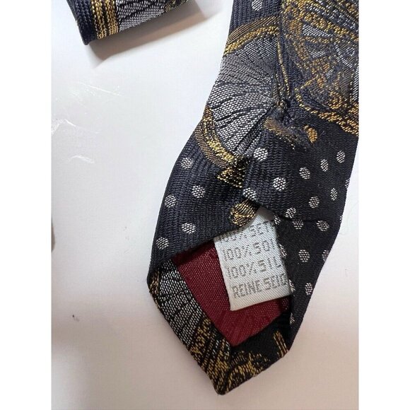 Moschino Silk Bicycle Neck Tie - Picture 4 of 9